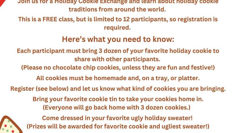 Holiday Cookie Exchange